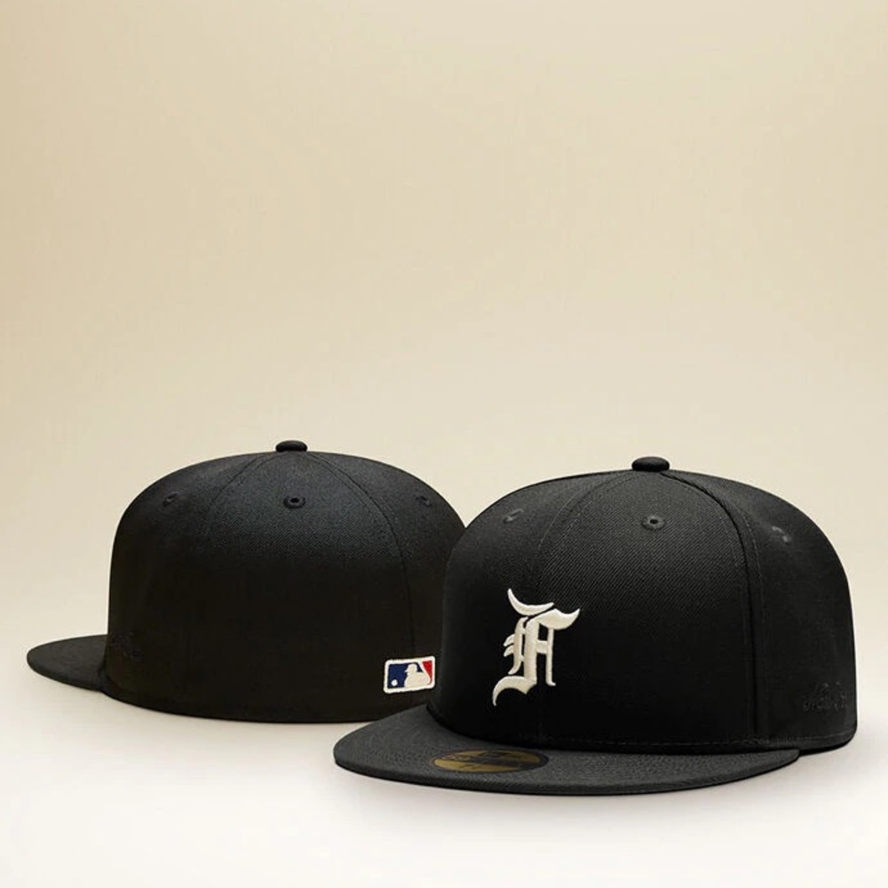 New Fear Of God Essentials x New Era Fitted Black